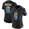 Womens Tampa Bay Buccaneers Tampa City Vapor Limited Jersey Baker Mayfield Jersey Black