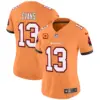 Womens Tampa Bay Buccaneers Throwback Vapor Limited Jersey V3 Mike Evans Jersey Creamsicle