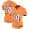 Womens Tampa Bay Buccaneers Throwback Vapor Limited Jersey V3 Chris Godwin Jersey Creamsicle