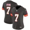 Womens Tampa Bay Buccaneers Throwback Vapor Limited Jersey V3 Bucky Irving Jersey Pewter