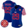 Womens San Francisco 49Ers American Style Vapor Limited Jersey Talanoa Hufanga Jersey Royal