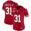 Womens Tampa Bay Buccaneers Throwback Vapor Limited Jersey V3 Antoine Winfield Jr Jersey Red
