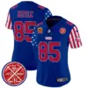 Womens San Francisco 49Ers American Style Vapor Limited Jersey George Kittle Jersey Royal