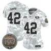 Womens San Francisco 49Ers 2024 Salute To Service Establishment Year Patch Vapor Limited Jersey Ronnie Lott Jersey Air Force