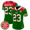 Womens San Francisco 49Ers 2024 Christmas Vapor Limited Jersey Christian Mccaffrey Jersey Green