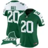 Womens New York Jets Home Patch Vapor Legacy Limited Jersey Breece Hall Jersey Green Alternate