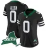 Womens New York Jets Home Patch Vapor Legacy Limited Jersey Braelon Allen Jersey Black