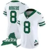 Womens New York Jets Home Patch Vapor Legacy Limited Jersey Aaron Rodgers Jersey White