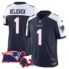 Womens New England Patriots Massachusetts Patch Vapor Jersey Bill Belichick Jersey Alternate