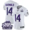 Womens Minnesota Vikings King Of The North Patch Throwback Vapor Limited Jersey Sam Darnold Jersey Winter Warrior
