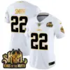 Womens Minnesota Vikings 2024 Winter Warrior Skol Patch Gold Vapor Limited Jersey Harrison Smith Jersey White Gold