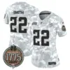 Womens Minnesota Vikings 2024 Salute To Service Establishment Year Patch Vapor Limited Jersey Harrison Smith Jersey Army