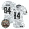 Womens Minnesota Vikings 2024 Salute To Service Establishment Year Patch Vapor Limited Jersey Randy Moss Jersey Marines