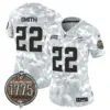Womens Minnesota Vikings 2024 Salute To Service Establishment Year Patch Vapor Limited Jersey Harrison Smith Jersey Marines