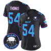 Womens Miami Dolphins Miami Vice Vapor Limited Jersey V3 Zach Thomas Jersey Black