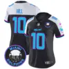 Womens Miami Dolphins Miami Vice Vapor Limited Jersey V3 Tyreek Hill Jersey Black Alternate