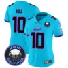 Womens Miami Dolphins Miami Vice Vapor Limited Jersey V3 Tyreek Hill Jersey Aqua