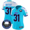 Womens Miami Dolphins Miami Vice Vapor Limited Jersey V3 Raheem Mostert Jersey Aqua Alternate