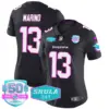 Womens Miami Dolphins Miami Vice Vapor Limited Jersey V2 Dan Marino Jersey Black