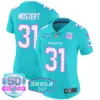 Womens Miami Dolphins Miami Vice Vapor Limited Jersey V2 Raheem Mostert Jersey Aqua ‘