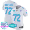 Womens Miami Dolphins Miami Vice Vapor Limited Jersey V2 Undefeated Jersey White