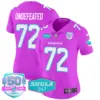 Womens Miami Dolphins Miami Vice Vapor Limited Jersey V2 Undefeated Jersey Pink
