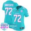 Womens Miami Dolphins Miami Vice Vapor Limited Jersey V2 Undefeated Jersey Aqua