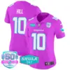 Womens Miami Dolphins Miami Vice Vapor Limited Jersey V2 Tyreek Hill Jersey Pink