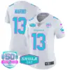 Womens Miami Dolphins Miami Vice Vapor Limited Jersey V2 Dan Marino Jersey White