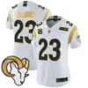 Womens Los Angeles Rams 2024 Gold Vapor Limited Jersey Kyren Williams Jersey White Gold
