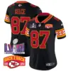 Womens Kansas City Chiefs Special Vapor Limited Jersey Travis Kelce Jersey Black