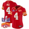 Womens Kansas City Chiefs Special Vapor Limited Jersey Rashee Rice Jersey Red