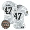 Womens Kansas City Chiefs 2024 Salute To Service Establishment Year Patch Vapor Limited Jersey Donald Trump Jersey Navy
