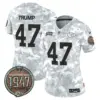 Womens Kansas City Chiefs 2024 Salute To Service Establishment Year Patch Vapor Limited Jersey Donald Trump Jersey Air Force