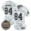Womens Kansas City Chiefs 2024 Salute To Service Establishment Year Patch Vapor Limited Jersey Justin Watson Jersey Army