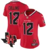 Womens Houston Texans 2024 Texas Patch Vapor Limited Jersey V5 Nico Collins Jersey Red