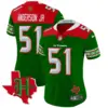 Womens Houston Texans 2024 Christmas Vapor Limited Jersey Will Anderson Jr Jersey Green