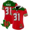 Womens Houston Texans 2024 Christmas Vapor Limited Jersey Dameon Pierce Jersey Red