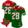 Womens Houston Texans 2024 Christmas Vapor Limited Jersey Joe Mixon Jersey Green