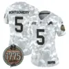 Womens Detroit Lions 2024 Salute To Service Establishment Year Patch Vapor Limited Jersey David Montgomery Jersey Army