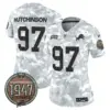 Womens Detroit Lions 2024 Salute To Service Establishment Year Patch Vapor Limited Jersey Hutchinson Jersey Air Force