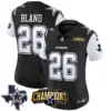 Womens Dallas Cowboys 2023 NFC East Champions Patch Vapor Jersey Daron Bland Jersey Black