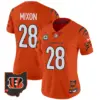 Womens Cincinnati Bengals 2024 Vapor Limited Jersey Joe Mixon Jersey Orange