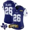 Womens Dallas Cowboys 2023 NFC East Champions Patch Vapor Jersey Daron Bland Jersey Royal
