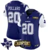 Womens Dallas Cowboys 2023 NFC East Champions Patch Vapor Jersey Tony Pollard Jersey Royal
