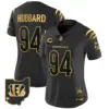 Womens Cincinnati Bengals 2024 Gold Vapor Limited Jersey Sam Hubbard Jersey Alternate
