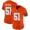 Womens Chicago Bears Throwback Vapor Limited Jersey Dick Butkus Jersey Orange