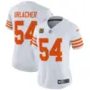 Womens Chicago Bears Throwback Vapor Limited Jersey Brian Urlacher Jersey White