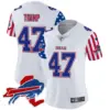 Womens Buffalo Bills American Style Vapor Limited Jersey Donald Trump Jersey White