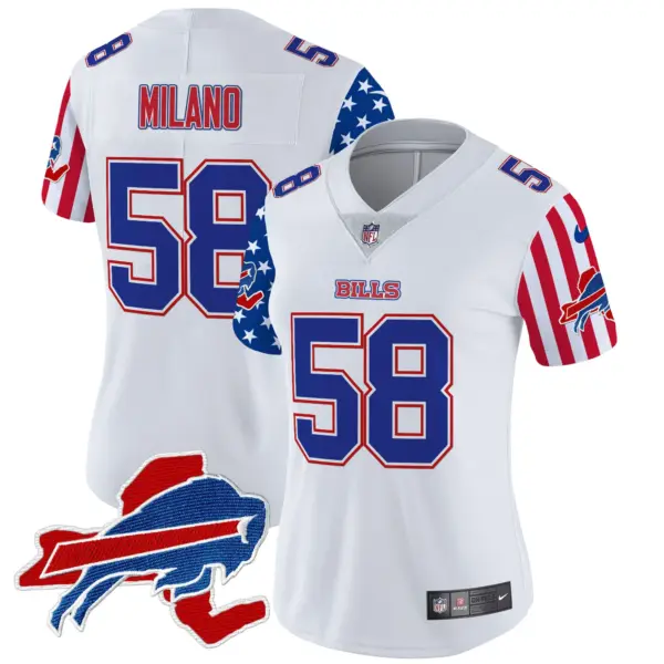 Womens Buffalo Bills American Style Vapor Limited Jersey Matt Milano Jersey White